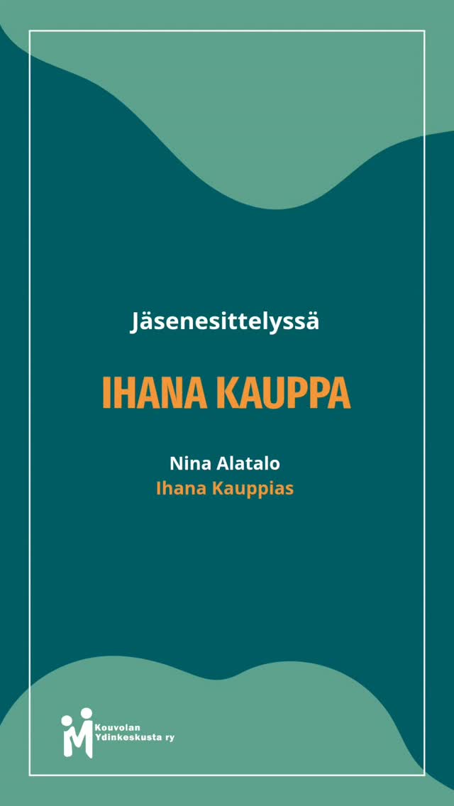 Jäsenesittely: Ihana kauppa

Heippa, mie oon Nina ja miula on kivijalkamyymälä Ihana kauppa täällä Kouvolassa. Miun kauppa on elämysputiikki, ihanien asioiden erikoismyymälä. Ihana kaupassa on myynnissä viemisiä lahjaksi, sisustusta, itse tekemiäni tuotteita ja kaikkea ihanaa! Ite tehdyistä tuotteista haluan mainita mm. koristekorkkarit, kranssit, seinäkoristeet, neulomukset ja virkkaukset. Tervetuloa katsomaan mitä kaikkea miula on! 🌸 

Ihana Kauppa
Salpausselänkatu 31, 45100 Kouvola

IG: @ihanakauppa
FB: Ihana kauppa 
ihana-kauppa.fi

#Ihanakauppa #erikoismyymälä #kivijalkamyymälä #jäsenyritys #jäsenesittely